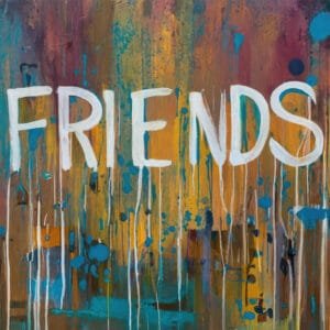 Spirit Bear "FRIENDS" Album Artwork, 2024