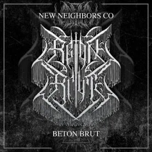 BETON BRUT, London-based noise tech musician logo, 2024