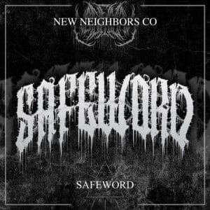 SAFEWORD, Vermont-based Heavy Metalcore Band Logo, 2024