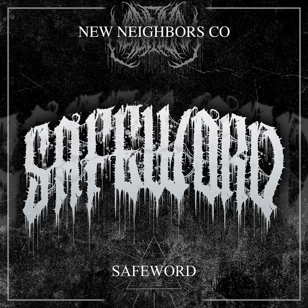 SAFEWORD, Vermont-based Heavy Metalcore Band Logo, 2024