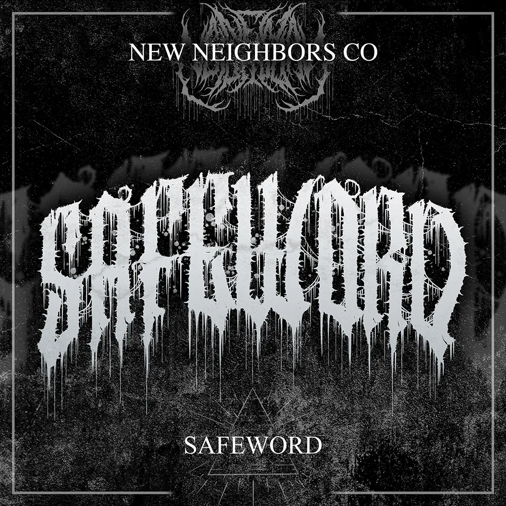 SAFEWORD, Vermont-based Heavy Metalcore Band Logo, 2024