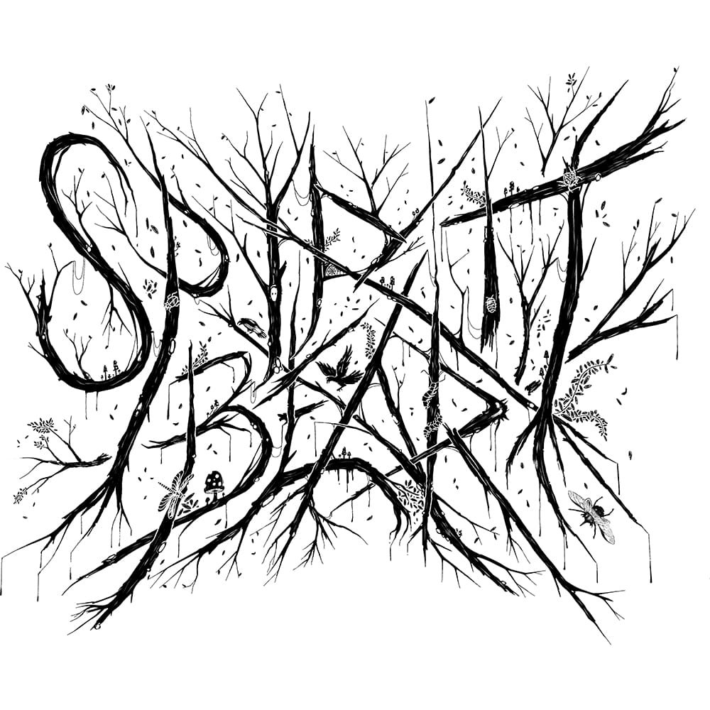 Spirit Bear "Hardcore Nature" Merch Design, 2024
