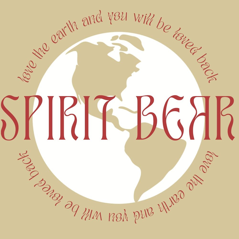 Spirit Bear "Love the Earth" Merch Design, 2024